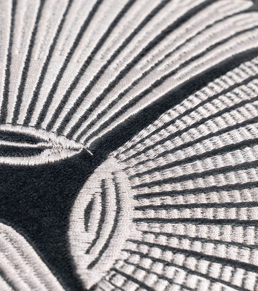 Abstract Feather Pattern Throw Pillows for Couch, Simple Modern Sofa Throw Pillows, Contemporary Throw Pillow for Living Room, Modern Square Pillows-Art Painting Canvas