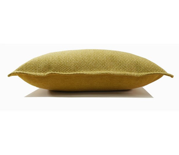 Large Yellow Square Modern Throw Pillows for Couch, Contemporary Modern Sofa Pillows, Simple Decorative Throw Pillows, Large Throw Pillow for Interior Design-Art Painting Canvas