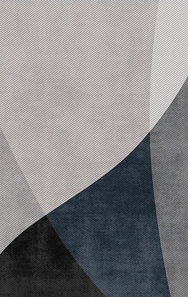 Modern Rugs for Living Room, Contemporary Rugs for Dining Room, Blue Contemporary Modern Rugs, Geometric Contemporary Rugs Next to Bed-Art Painting Canvas