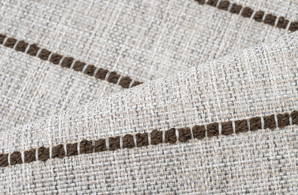 Contemporary Throw Pillow for Interior Design, Large Abstract Decorative Throw Pillows, Geometric Square Modern Throw Pillows for Couch-Art Painting Canvas