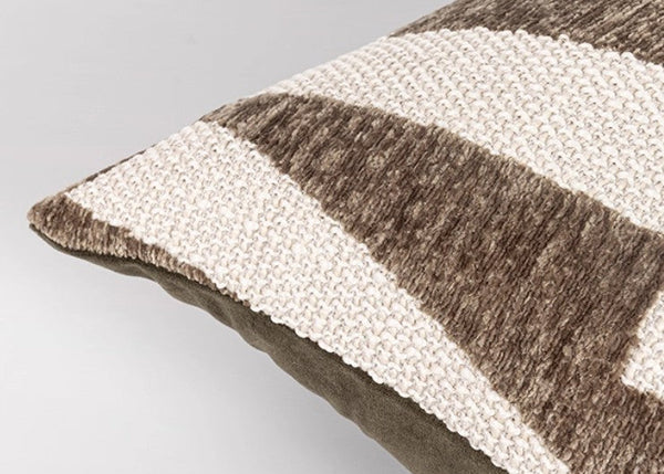 Modern Square Pillows, Contemporary Throw Pillow for Living Room, Large Abstract Throw Pillows for Couch, Modern Sofa Throw Pillows-Art Painting Canvas