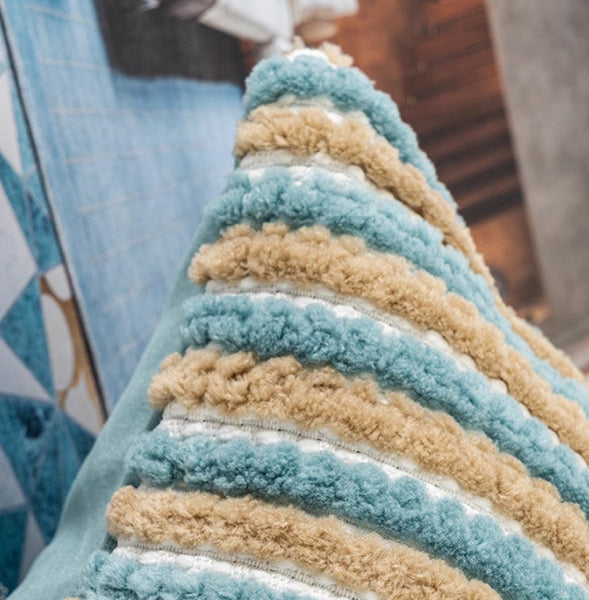 Large Decorative Throw Pillows, Abstract Modern Sofa Pillows, Contemporary Square Modern Throw Pillows for Couch, Simple Throw Pillow for Interior Design-Art Painting Canvas