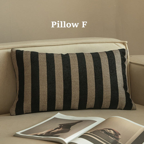 Modern Decorative Pillow Covers, Decorative Pillow Arrangement Ideas for Couch, Large Decorative Throw Pillows, Decorative Pillows for Living Room-Art Painting Canvas