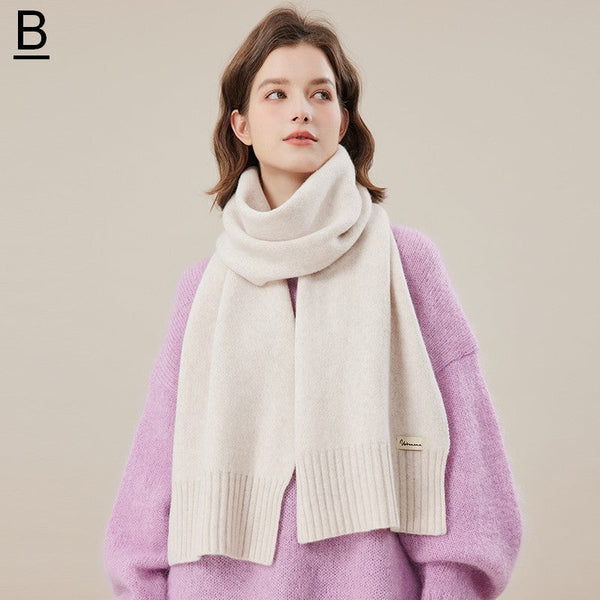 Fashion Designer Scarf, Cold Weather Scarf, Wool Scarf for Women, Casual Scarf for Women, Modern Winter Scarf, Soft Cashmere Scarf for Women-Art Painting Canvas