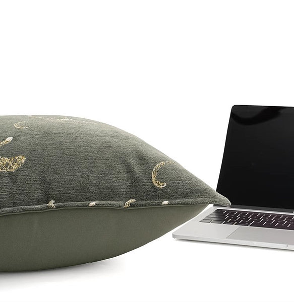 Cheetah Modern Pillows for Couch, Large Modern Sofa Pillow Cases, Decorative Pillow Covers, Abstract Decorative Throw Pillows for Living Room-Art Painting Canvas