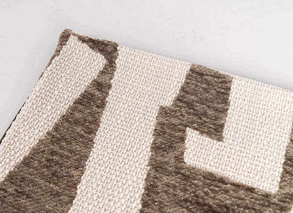 Modern Square Pillows, Contemporary Throw Pillow for Living Room, Large Abstract Throw Pillows for Couch, Modern Sofa Throw Pillows-Art Painting Canvas