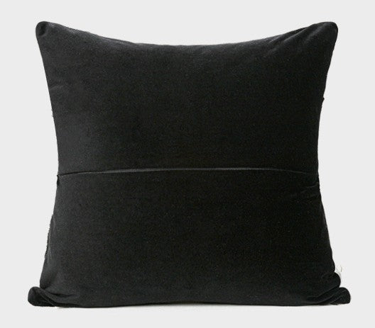 Decorative Pillow for Interior Design, Black Modern Throw Pillows, Simple Modern Throw Pillow for Couch, Modern Sofa Pillow Covers-Art Painting Canvas