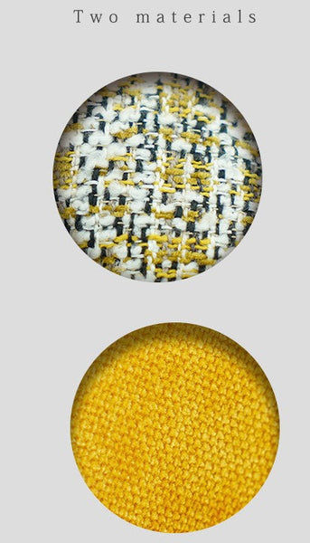 Contemporary Modern Sofa Pillows, Large Yellow Decorative Throw Pillows, Large Square Modern Throw Pillows for Couch, Simple Throw Pillow for Interior Design-Art Painting Canvas