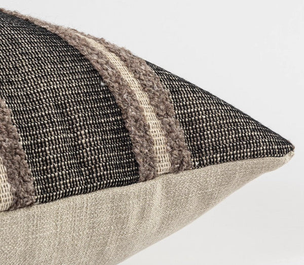 Contemporary Throw Pillow for Living Room, Large Abstract Throw Pillows for Couch, Modern Sofa Throw Pillows, Modern Square Pillows-Art Painting Canvas