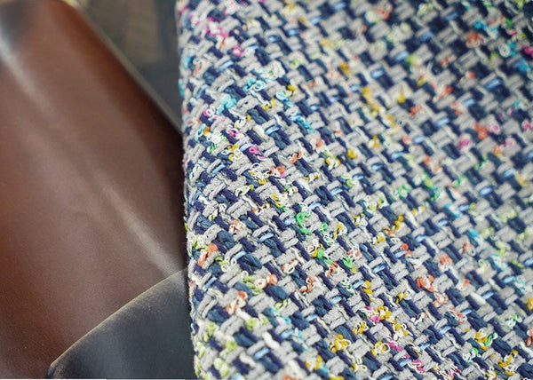 Modern Sofa Pillows, Large Abstract Blue Decorative Throw Pillows, Contemporary Square Modern Throw Pillows for Couch, Simple Throw Pillow for Interior Design-Art Painting Canvas