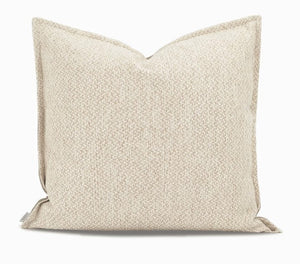Large Square Modern Throw Pillows for Couch, Large Brown Throw Pillow for Interior Design, Contemporary Modern Sofa Pillows, Simple Decorative Throw Pillows-Art Painting Canvas
