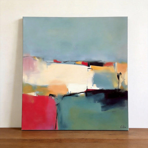 Original Abstract Paintings, Small Canvas Artwork, Hand Painted Canvas Art, Buy Small Paintings Online, Small Acrylic Painting on Canvas-Art Painting Canvas