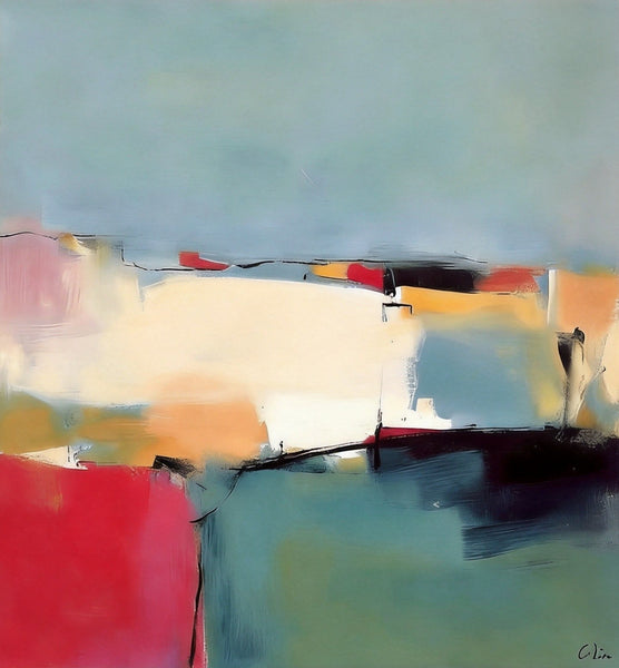 Original Abstract Paintings, Small Canvas Artwork, Hand Painted Canvas Art, Buy Small Paintings Online, Small Acrylic Painting on Canvas-Art Painting Canvas