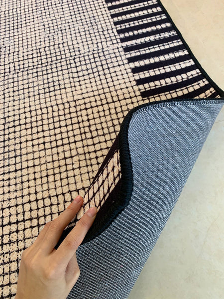 Unique Modern Rugs for Dining Room, Large Abstract Geometric Modern Rugs, Bedroom Modern Rugs, Living Room Contemporary Modern Rugs