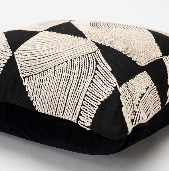 Modern Pillows for Couch, Contemporary Modern Sofa Pillows, Decorative Throw Pillows for Bedroom, Large Modern Pillow for Living Room-Art Painting Canvas