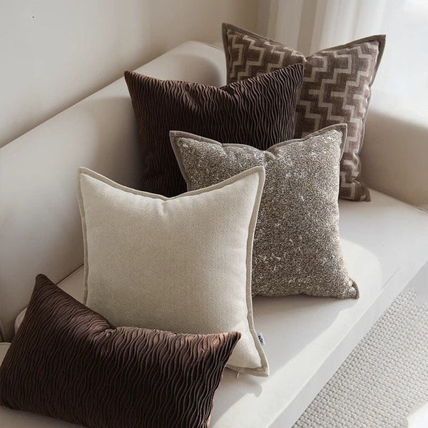 Mid Century Decorative Pillows for Couch, Geometric Modern Sofa Pillows, Contemporary Throw Pillows, Modern Pillows for Bedroom, Modern Sofa Pillows-Art Painting Canvas