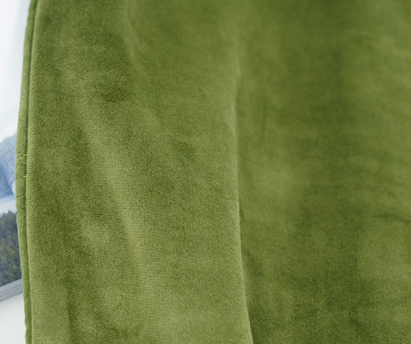 Large Square Modern Throw Pillows for Couch, Green Geometric Modern Sofa Pillows, Large Decorative Throw Pillows, Simple Throw Pillow for Interior Design-Art Painting Canvas