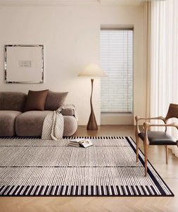 Unique Modern Rugs for Dining Room, Large Abstract Geometric Modern Rugs, Bedroom Modern Rugs, Living Room Contemporary Modern Rugs-Art Painting Canvas