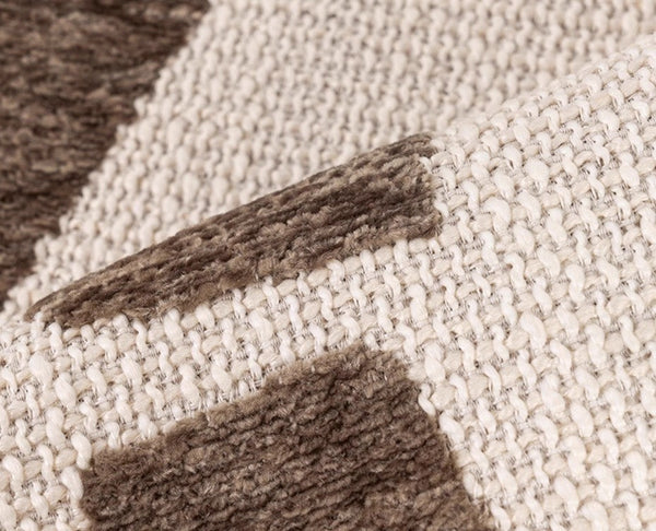 Modern Square Pillows, Contemporary Throw Pillow for Living Room, Large Abstract Throw Pillows for Couch, Modern Sofa Throw Pillows-Art Painting Canvas