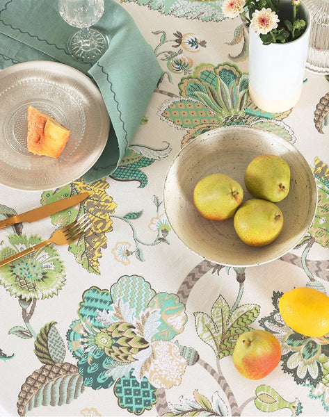 Rustic Table Covers for Kitchen, Large Rectangle Tablecloth for Dining Room Table, Country Farmhouse Tablecloth, Square Tablecloth for Round Table-Art Painting Canvas