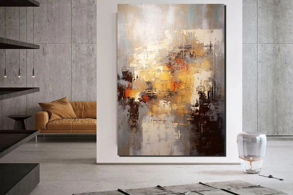 Modern Contemporary Abstract Artwork, Extra Large Wall Art Painting, Hand Painted Acrylic Painting, Acrylic Painting for Living Room, Buy Paintings Online-Art Painting Canvas