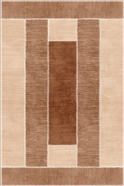 Abstract Modern Carpets for Living Room, Modern Rugs for Dining Room, Contemporary Rugs for Bedroom, Mid Century Modern Rugs Next to Bed-Art Painting Canvas