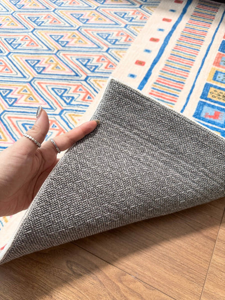 Contemporary Runner Rugs for Living Room, Modern Runner Rugs Next to Bed, Runner Rugs for Hallway, Bathroom Runner Rugs, Kitchen Runner Rugs-Art Painting Canvas