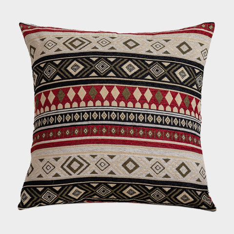 Geometric Pattern Chenille Throw Pillow for Couch, Bohemian Decorative Sofa Pillows, Extra Large Decorative Throw Pillows, Modern Sofa Pillows-Art Painting Canvas