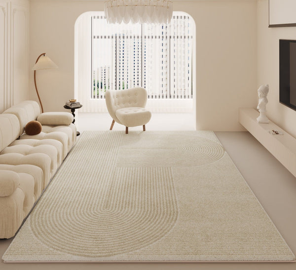 Soft Modern Rug for Living Room, Bedroom Floor Rugs, Geometric Contemporary Rugs for Dining Room, Large Modern Rugs for Living Room