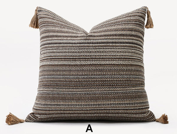 Geometric Modern Sofa Pillows, Abstract Decorative Pillows for Couch, Contemporary Throw Pillows, Modern Pillows for Bedroom, Modern Sofa Pillows-Art Painting Canvas