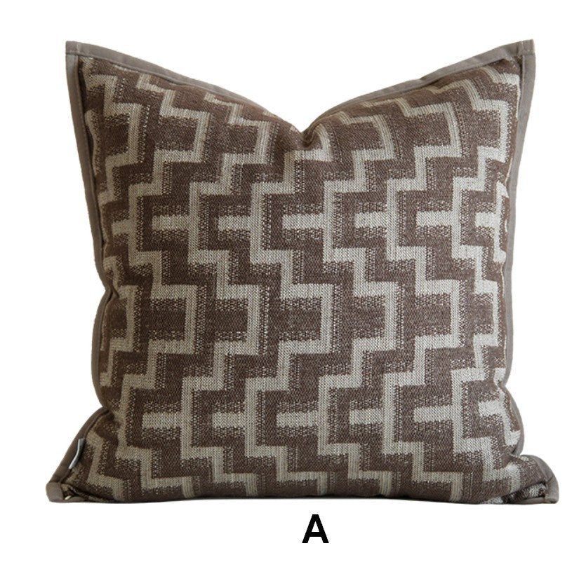 Mid Century Decorative Pillows for Couch, Geometric Modern Sofa Pillows, Contemporary Throw Pillows, Modern Pillows for Bedroom, Modern Sofa Pillows-Art Painting Canvas