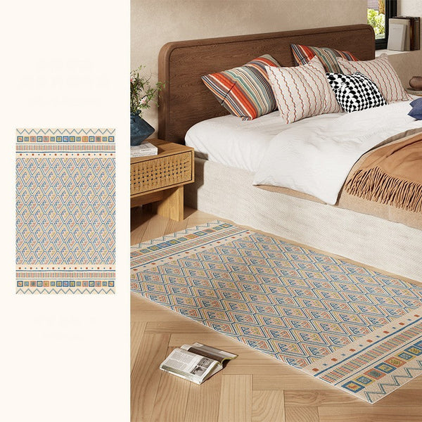 Contemporary Runner Rugs for Living Room, Modern Runner Rugs Next to Bed, Runner Rugs for Hallway, Bathroom Runner Rugs, Kitchen Runner Rugs-Art Painting Canvas