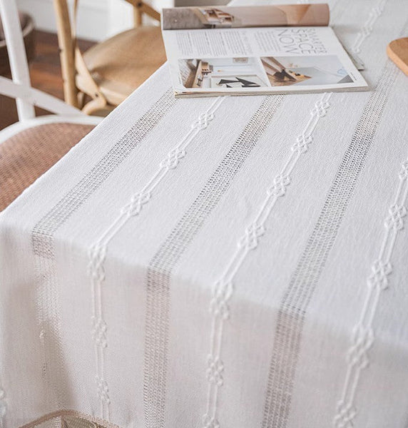 Rustic Table Covers for Kitchen, Linen Rectangular Tablecloth for Oval Table, Country Farmhouse Tablecloth, Large Rectangle Tablecloth for Dining Room Table-Art Painting Canvas