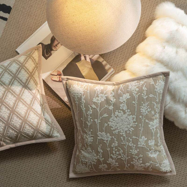 Modern Decorative Pillow Cover, Decorative Throw Pillows for Living Room, Decorative Pillow Arrangement Ideas for Couch, Modern Sofa Pillows-Art Painting Canvas
