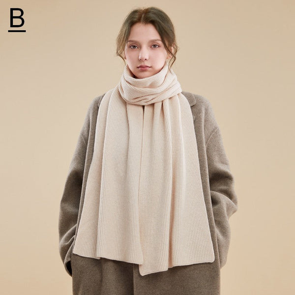 Beige Winter Scarf, Fashion Designer Scarf, Cold Weather Scarf, Cashmere Scarf for Women, Casual Scarf for Women, Modern Wool Scarf for Women-Art Painting Canvas