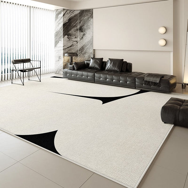 Large Modern Rugs for Living Room, Contemporary Modern Rugs for Bedroom, Extra Large Geometric Modern Rugs for Dining Room-Art Painting Canvas