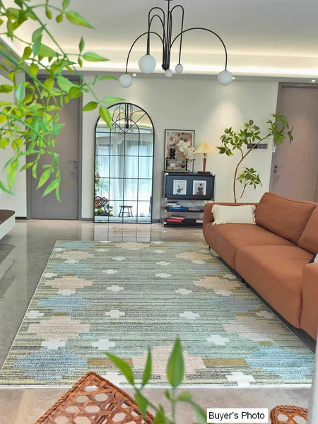 Oversized Area Rugs for Living Room, Morocco Green Rugs for Dining Room, Extra Large Vintage Persian Rugs, Traditional Colorful Moroccan Rug, Vintage Rugs for Bedroom