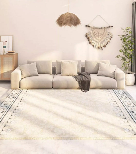 Abstract Contemporary Rug Ideas for Living Room, Hallway Modern Runner Rugs, Modern Runner Rugs Next to Bed, Extra Large Modern Rugs for Dining Room-Art Painting Canvas