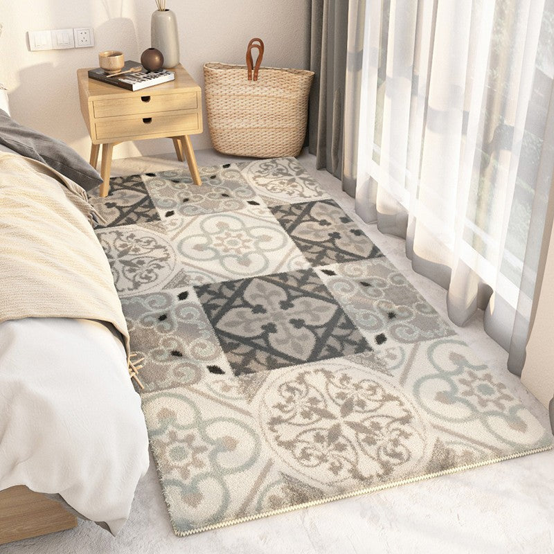 Modern Runner Rugs for Hallway, Kitchen Runner Rugs, Contemporary Modern Rugs for Living Room, Thick Modern Runner Rugs Next to Bed-Art Painting Canvas