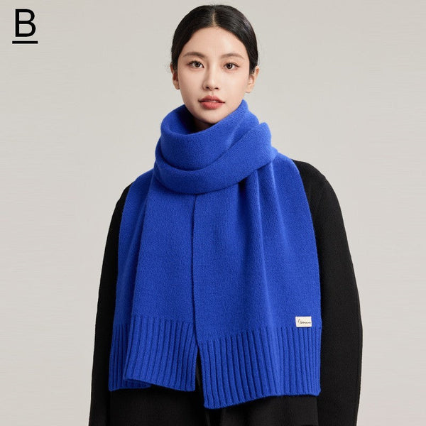 Modern Wool Scarf for Women, Soft Cashmere Scarf for Women, Casual Scarf for Women, Cold Weather Scarf, Fashion Designer Scarf, Winter Scarf-Art Painting Canvas