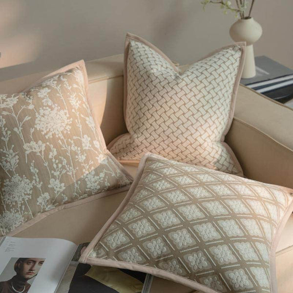 Decorative Pillow Arrangement Ideas for Couch, Modern Decorative Pillow Cover, Decorative Throw Pillows for Living Room, Modern Sofa Pillows-Art Painting Canvas