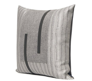 Gray Modern Simple Throw Pillows for Living Room, Decorative Modern Sofa Pillows, Modern Throw Pillows for Couch, Large Simple Modern Pillows-Art Painting Canvas