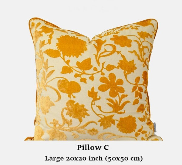 Modern Decorative Pillows for Couch, Decorative Cushion Covers, Decorative Pillow Arrangement Ideas for Interior Design, Unique Decorative Pillows for Bedroom-Art Painting Canvas