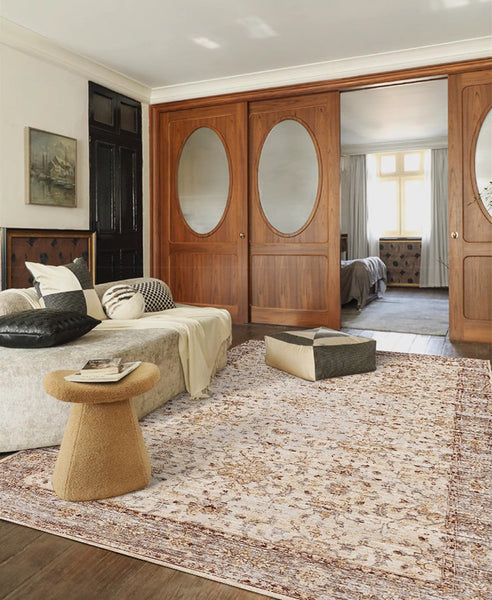 Vintage Rugs for Bedroom, Persain Rugs for Dining Room, Oversized Area Rugs for Living Room, Extra Large Vintage Persian Rugs, Antique Persian Rug-Art Painting Canvas