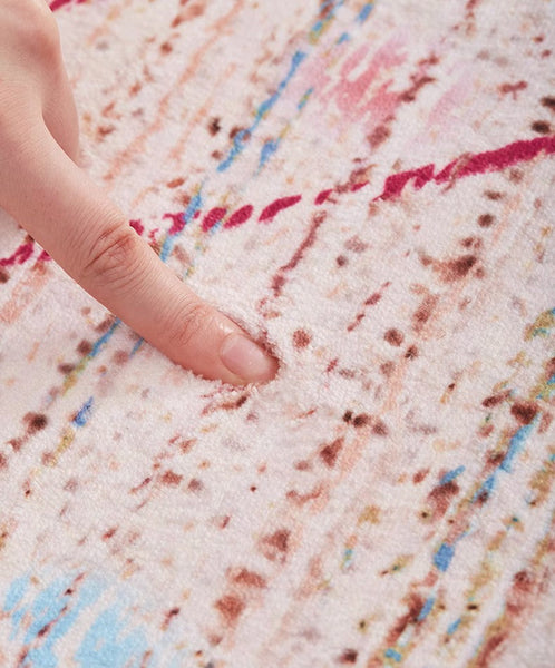 Bedroom Vintage Rugs, Extra Large Vintage Persian Rugs, Morocco Rugs for Dining Room, Oversized Area Rugs for Living Room, Traditional Colorful Moroccan Rug-Art Painting Canvas