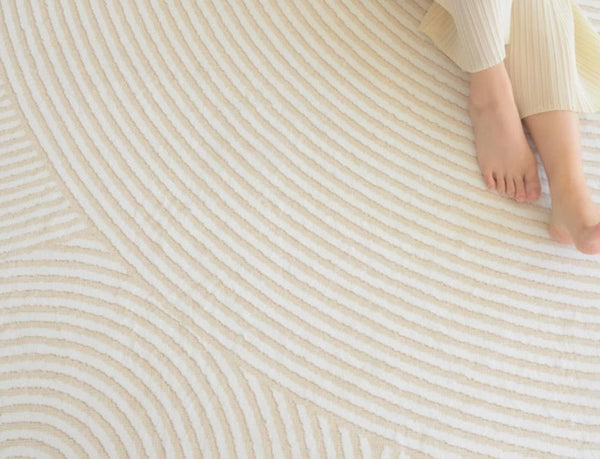 Large Modern Rugs for Living Room, Bedroom Modern Rugs, Dining Room Geometric Modern Rugs, Contemporary Modern Rugs under Coffee Table-Art Painting Canvas