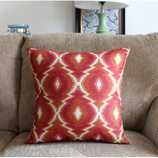 Geometric Pattern Throw Pillows, Modern Pillows for Couch, Decorative Throw Pillow, Sofa Pillows for Living Room-Art Painting Canvas