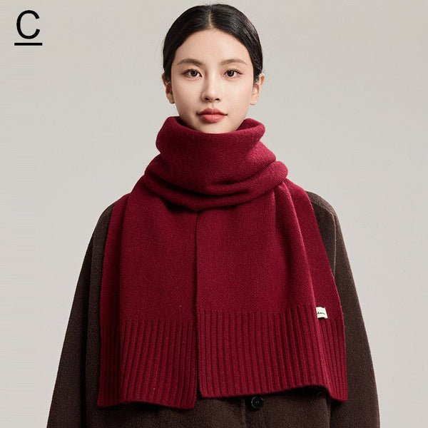 Modern Wool Scarf for Women, Soft Cashmere Scarf for Women, Casual Scarf for Women, Cold Weather Scarf, Fashion Designer Scarf, Winter Scarf-Art Painting Canvas