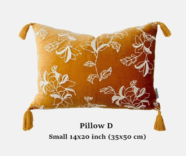 Modern Decorative Pillows for Couch, Decorative Cushion Covers, Decorative Pillow Arrangement Ideas for Interior Design, Unique Decorative Pillows for Bedroom-Art Painting Canvas