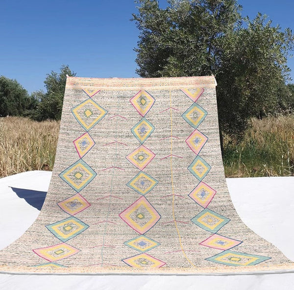 Vintage Persian Rugs, Morocco Rugs for Dining Room, Extra Large Traditional Colorful Moroccan Rug, Bedroom Vintage Rugs, Oversized Area Rugs for Living Room